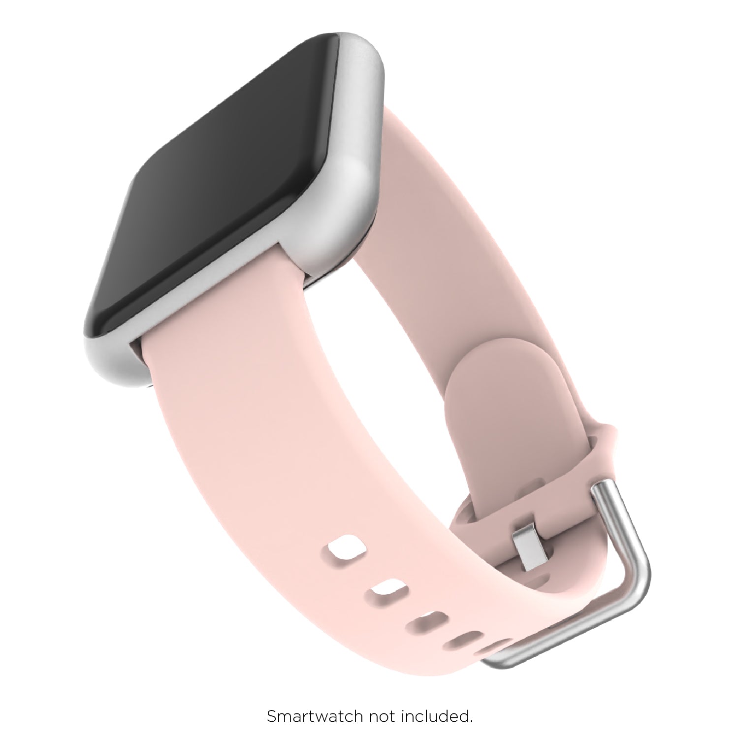 iTouch Air 3 40mm, Sport 3 & Sport Extra Interchangeable Strap: Narrow Blush SIlicone affordable smart watch strap